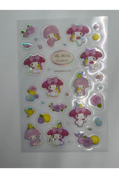 SANRIO My Melody - I love little birds - Sticker Çıkartma 3 Sayfa
