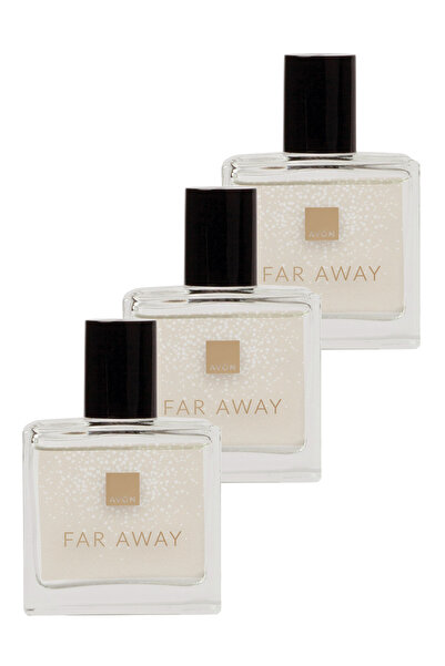 AVON Far Away Kadın Parfüm Edp 30 Ml. Üçlü Set
