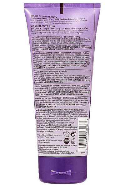 HASK Biotin Boost Thickening Clay Mask 178ml