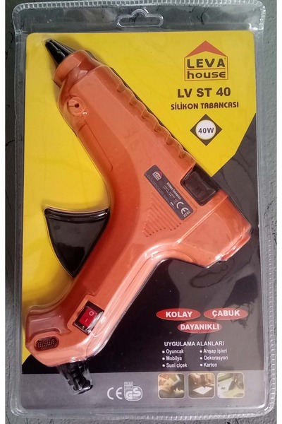 LEVA MUM SİLİKON TABANCASI 40 W LV ST 40