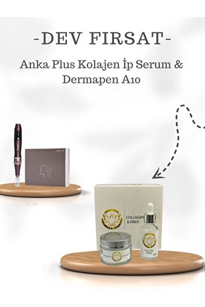 anka lazer Anka Plus Kolajen İp Serum & Dermapen A10