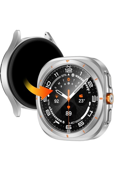 UnDePlus Samsung Galaxy Watch 7 44mm Watch Ultra Görünümlü Kasa Dönüştürücü E...