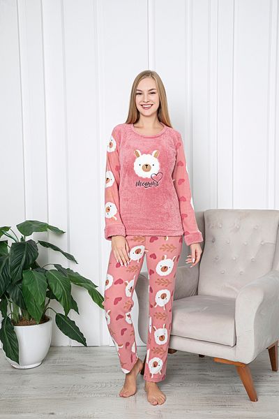ROMEO LİFE 8038 Winter Fleece Pjama Suit