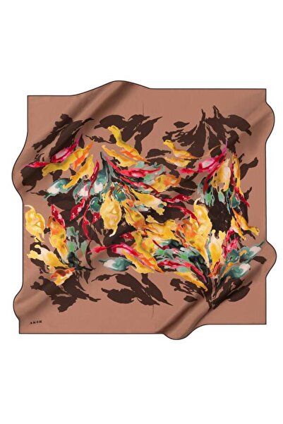 Aker Шовковий креп-сатене шарф 24-25 Осінь-зима 8900701