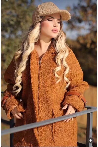 Belle Belemir KADIN FERMUARLI BUKLET TEDDY MONT