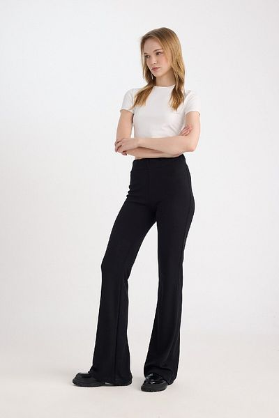 DeFacto Flare Fit Straight Leg Long Length Pants D7452Ax24Au
