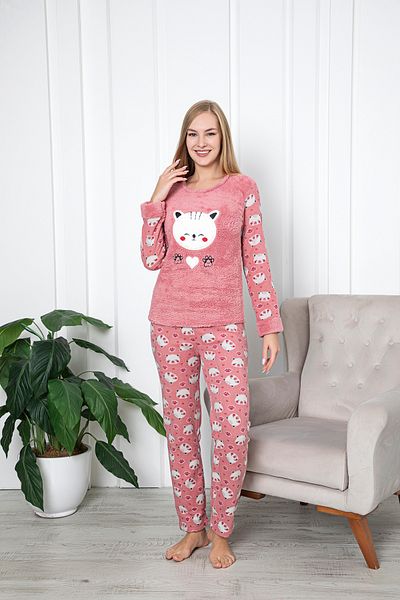 ROMEO LİFE 8042 Winter Fleece Pjama Suit