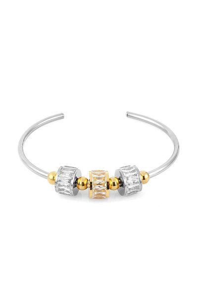 Daniel Klein Mtk11306 Silver Color Steel Women's Bracelet