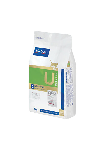 Virbac Urology WIB- Water Intake & Behaviour (U3) Kedi Kuru Maması 3 kg
