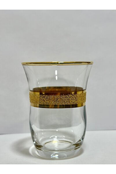 Paşabahçe 42191 Yaldızlı 6'lı Çay Bardağı