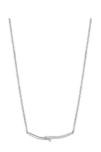 Daniel Klein Mtk11361 Steel Silver Color Necklace