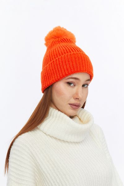 Aghilo Women's Pompom Wool Beret