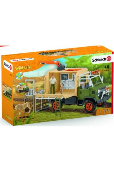 SCHLEICH 42475 HAYVAN KURTARMA KAMYONU-1