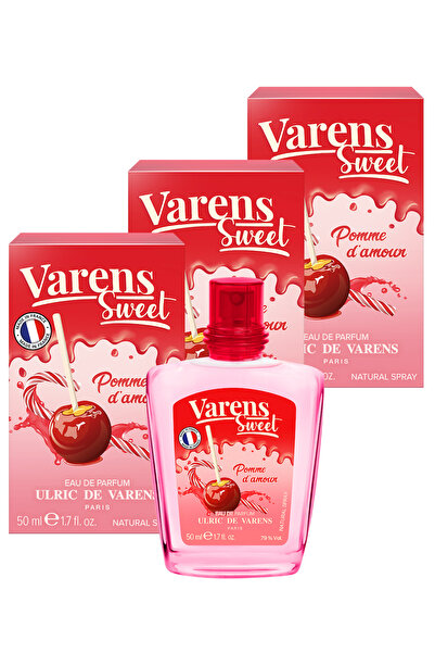 Ulric De Varens Varens Sweet Pomme d'Amour 3'lü Set (3X50ML EDP) Kadın Parfüm