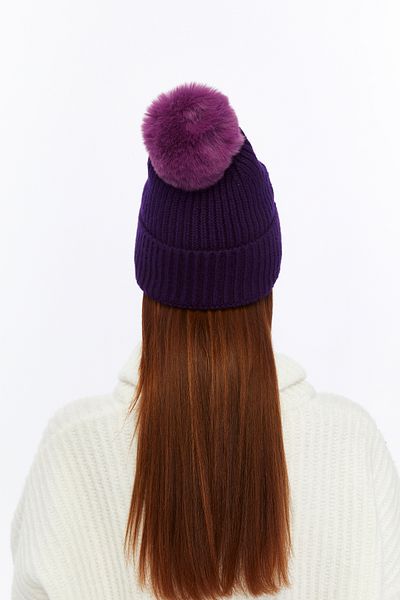 Aghilo Women's Pompom Wool Beret