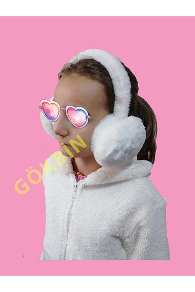 Gökbin Women Teen Girls Boys Children Plush Earmuff Winter Earmuff Colorful Trend