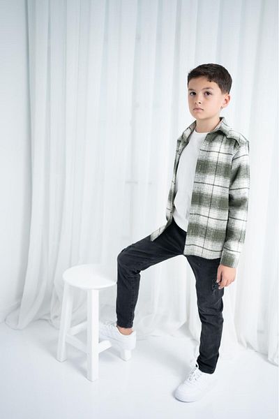 SENİOR Детска риза Lumberjack
