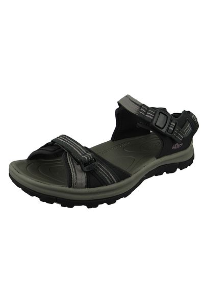 Keen Damen Komfort Sandalen Wanderschuhe Terradora II Open Toe Sandal 1022448 Grau Dark Grey/Dawn Pink P