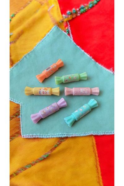 Hureggo Set of 6 Concept Candy Look Highlighter Pens