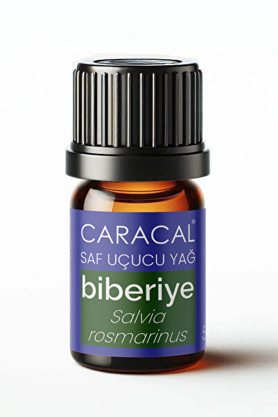 caracal 5ml Saf Biberiye Yağı Biberiye Uçucu Yağı %100 Saf Ve Doğal Salvia Ro...