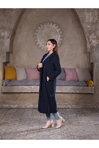 Fazilet Aslan Astarlı Trençkot