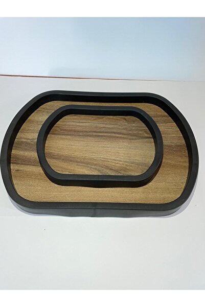 BYBKURUMSAL TvA Tray Set (2 Pieces) Soft Drink Presentation Tray Set