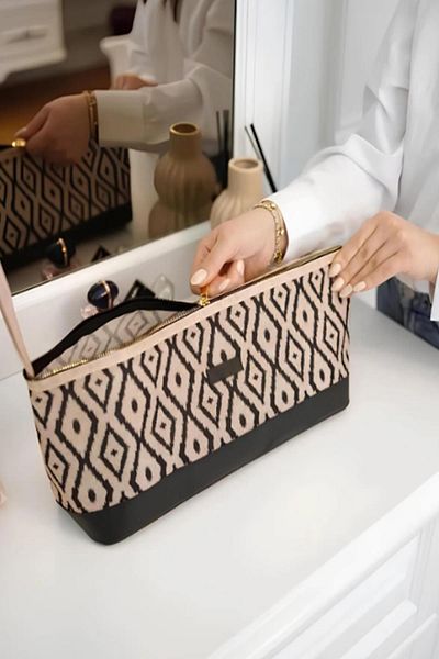 MasterCar Τσάντα ισιώματος μαλλιών Care Travel Makeup Cosmetic Organizer Τσάντα Μακιγιάζ 24x17x19