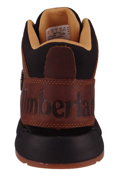 Timberland Herren Sportliche Halbschuhe Sprint Trekker Mid Tb0a67tg943 Braun Medium Brown Leder Mit Außensohle