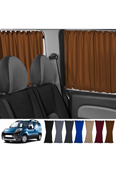 Oto Pandami Set de perdele auto cu șină compatibile Peugeot Bipper 2008-2014
