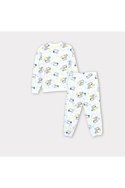 SNOOPY Teen Girls Sweatshirt and Joggers Set