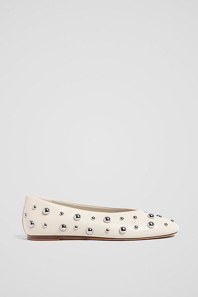 Stradivarius Studded ballet flats
