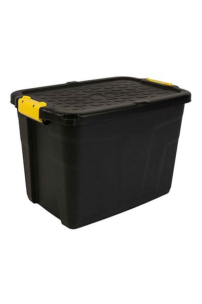 Strata Heavy Duty Stackable Storage Box with Lid 60 Liter