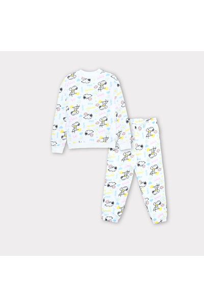 SNOOPY Teen Girls Sweatshirt and Joggers Set