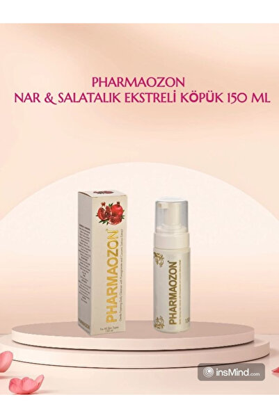 PHARMAOZON Salatalık Ve Nar Ekstreli Temizleme Köpüğü