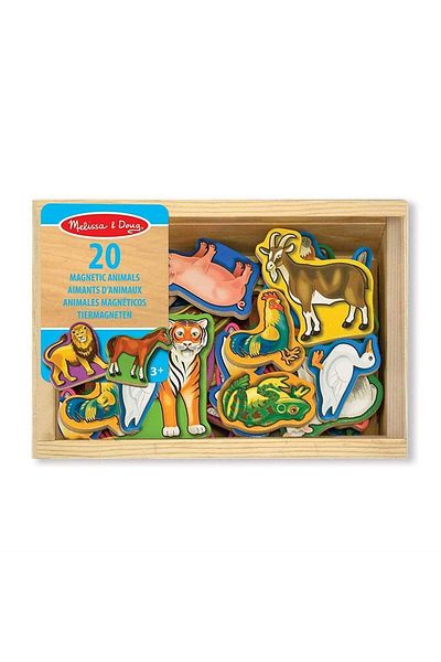Melissa & Doug Meli̇ssa & Doug 20 Animal Magnets