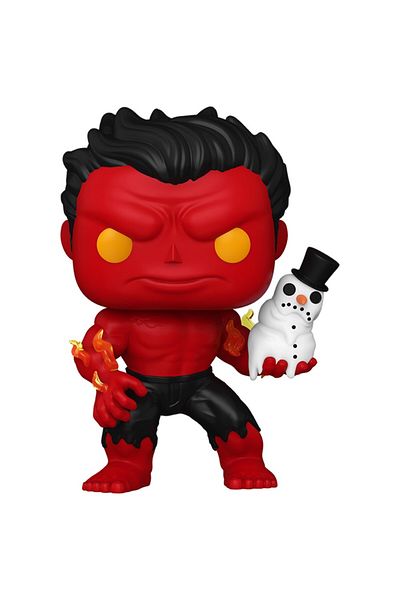 Funko Pop! Marvel: Holiday S4 Red Hulk Vinyl Figures