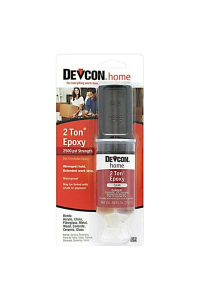 Devcon 2500-Psi High Strength 2 Ton Waterproof Epoxy Adhesive 25ml