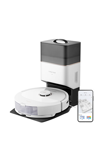 Roborock Vacuum Cleanner Q8 Max Plus Robot Süpürge Beyaz