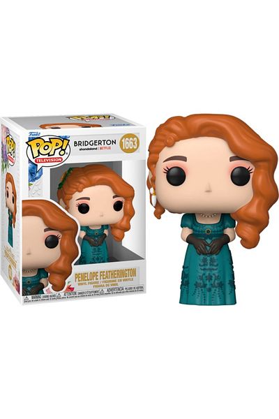 Funko Pop! Tv: Bridgerton Penelope with Chase Vinyl Figures