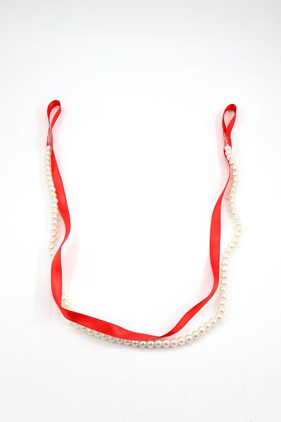 YENİCİ Spilled Pearl Ribbon