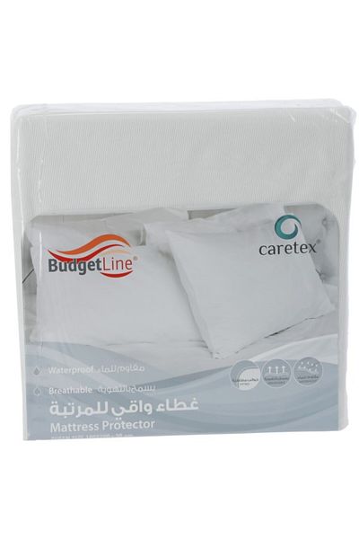 CARETEX Budget Line Queen Mattress Protector 28x28x7cm