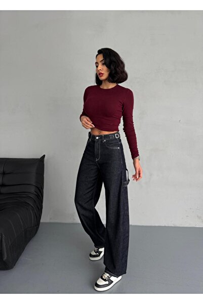 Zeo Basic AYARLANABİLİR BALOON ФІТ КАРПАНТЕР РІНС ДЖИНС