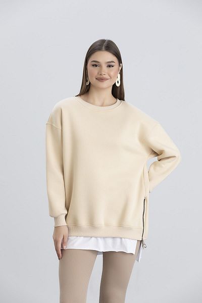LİYACA Φούτερ Crew Neck Oversize