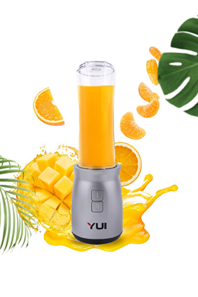 Yui M19 500w Kişisel Smoothie Blender Gri 1 Adet Yedek Şişe