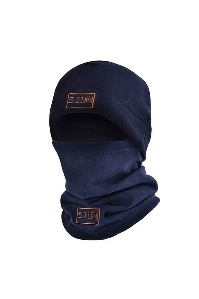 Choice Navy Blue Winter Warm Outdoor Fleece Hat Scarf Thickened Autumn And Winter Men And Women Coldproof W