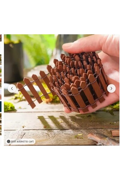 Choice G1664A سياج صغير قطعة واحدة، ديكور حديقة وبونساي، سياج حديقة خرافية، د...