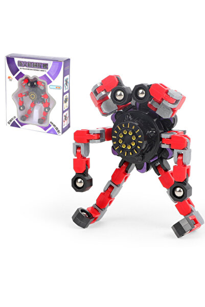 Choice ألعاب سلسلة فيدجيت سبينر حمراء مشوهة للأطفال مضادة للتوتر، ألعاب دوارة...