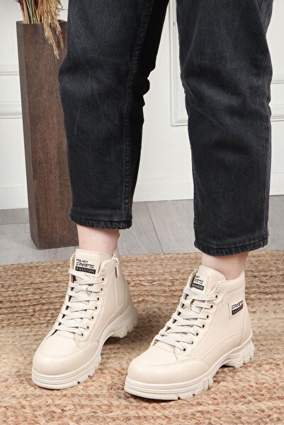 Papuçsepeti Papuç Sepeti 4222 Sıcak Astar Kaymaz Taban Kadın Bot