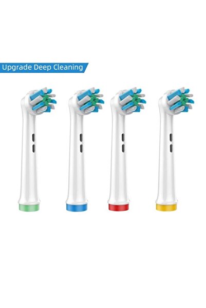 Choice Eb52-x 4 قطع رؤوس فرشاة الأسنان الكهربائية ذات الشعيرات Dupont لتبييض ...