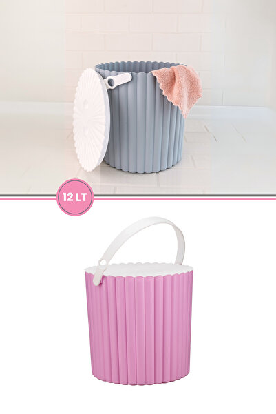 Flora Trendy Çok Amaçlı Yuvarlak Kova F365